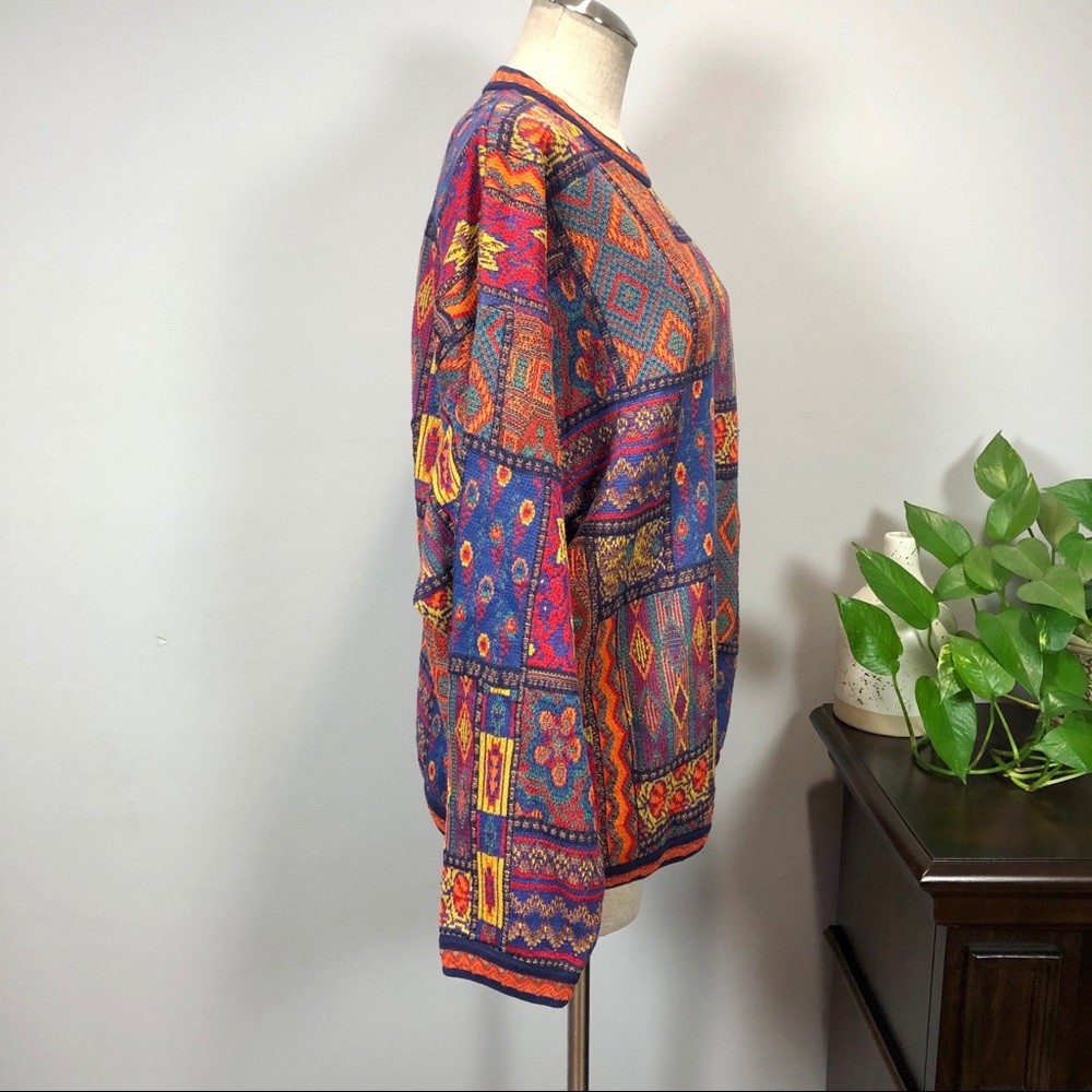 Vintage Tundra Canada COOGI style sweater Sz XL - Picture 6 of 8